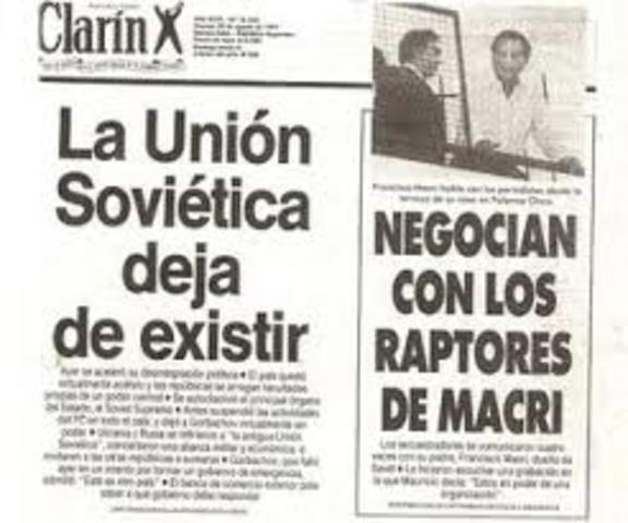 Desaparece la URSS