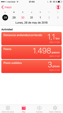 Semana de salud quinto dia