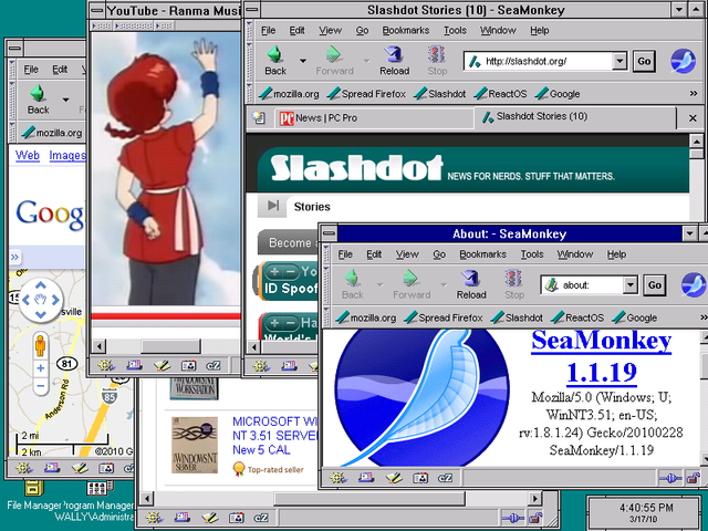 Familia de Windows NT 3.51