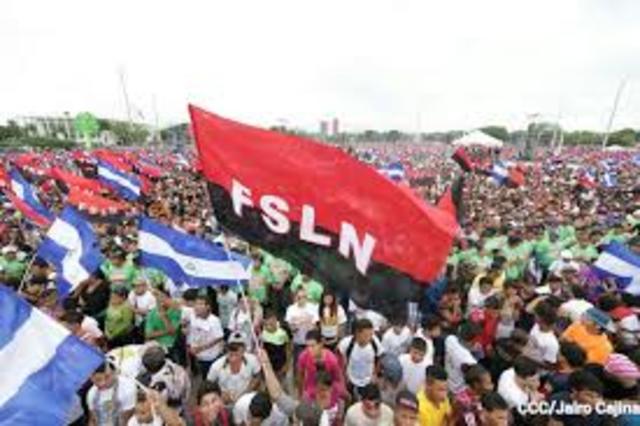 Entrada en acción de la Frente sandinista de liberación nacional (FSLN)