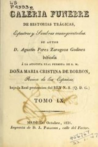 Galería fúnebre de espectros y sombras ensangrentadas, Agustina Pérez Zaragoza