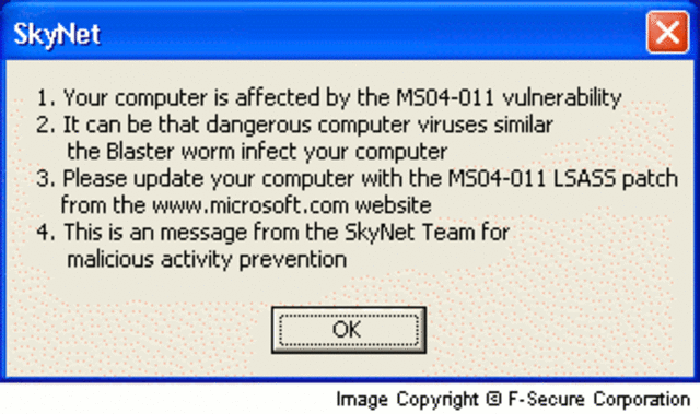 Sasser y Netsky por  Sven Jaschan