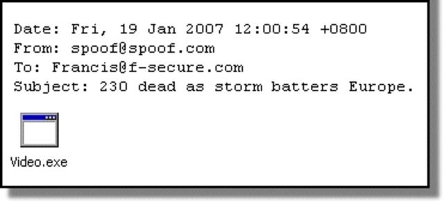 Zhelatin, Nuwar o Peacomm, los otros nombres de la “Tormenta Gusano”