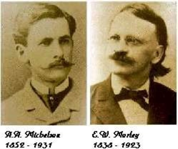teoria de la luz de  michelson y morley