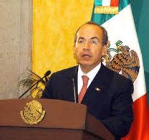 CALDERÓN PROPONE REFORMA A LEY AGRARIA