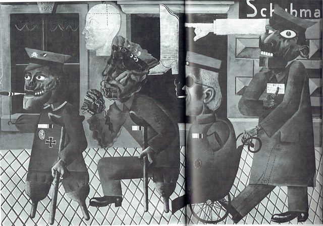 OTTO DIX. LOS MUTILADOS DE GUERRA