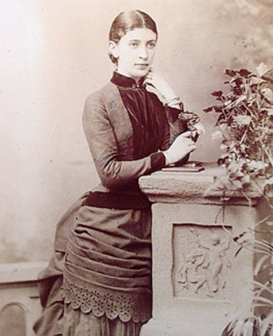 Freud conoce a la que seria su esposa