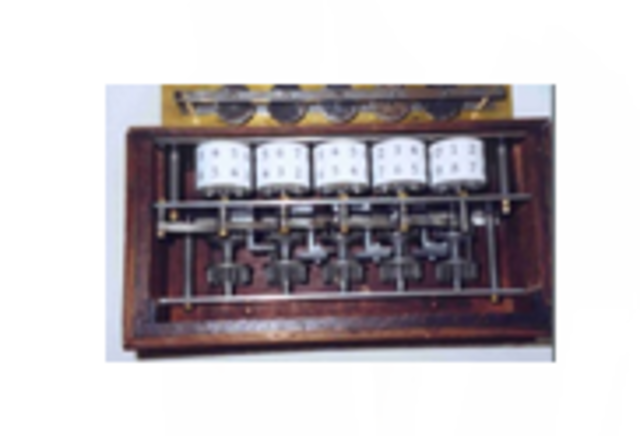 CALCULADORA MECÁNICA DE LEIBNIZ