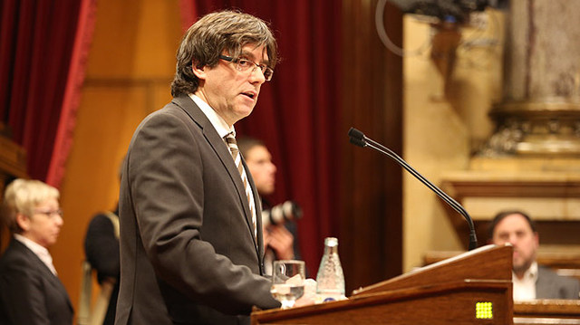 Investidura ajornada de Carles Puigdemont