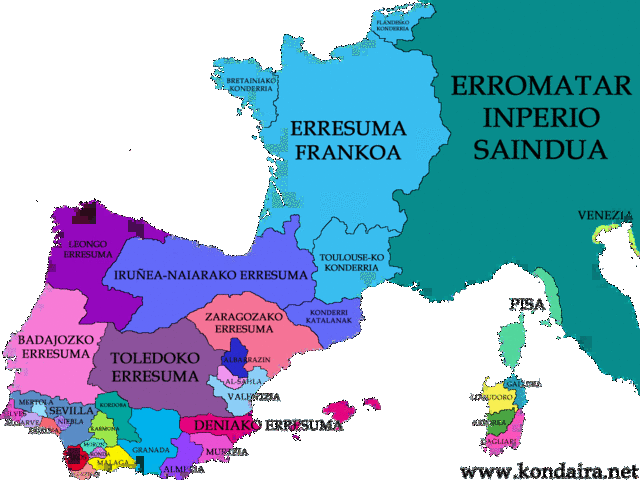 GAZTELAK GRANADA KONKISTATU