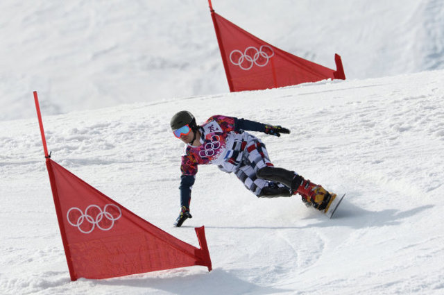 Сноуборд, параллельный слалом. Золото. Вик Уайлд.