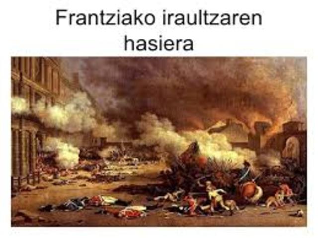 Iraultzaren hasieran