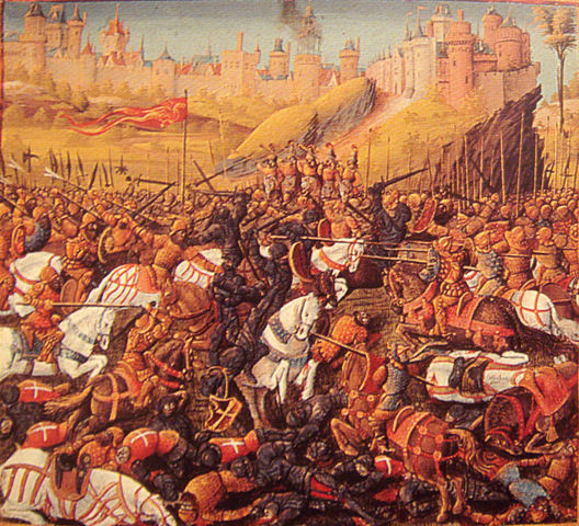 Death of Prince Raymond of Antioch at the Battle of Inab
