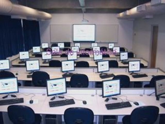 Innaigurasion de la salas de informática e ingles