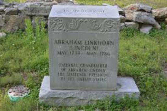 Abraham is laid to rest
