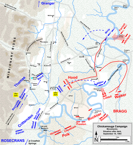 The Battle of Chickamauga
