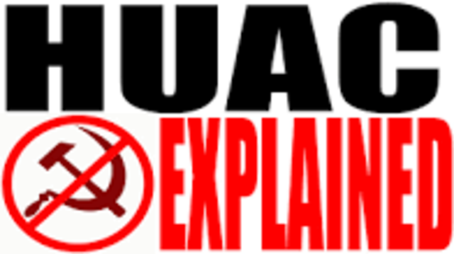 HUAC Formed