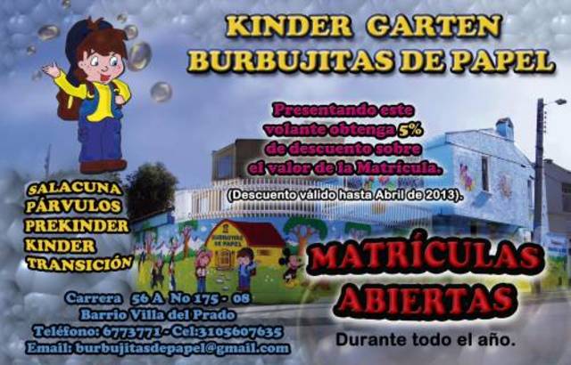 cuando fui a mi jardin infantil  por primera vez