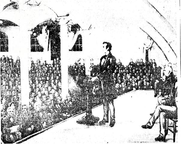 Lincoln becomes a Candidate