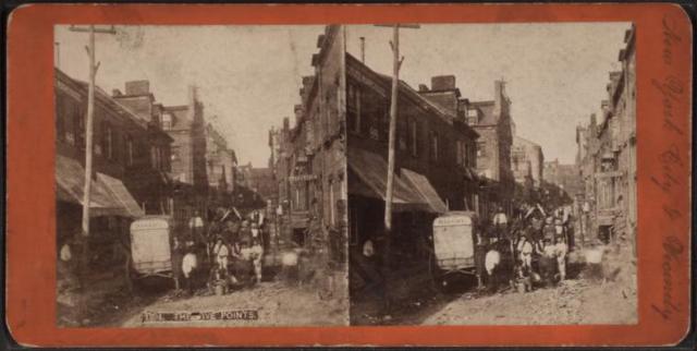 Lincoln visits Five Points