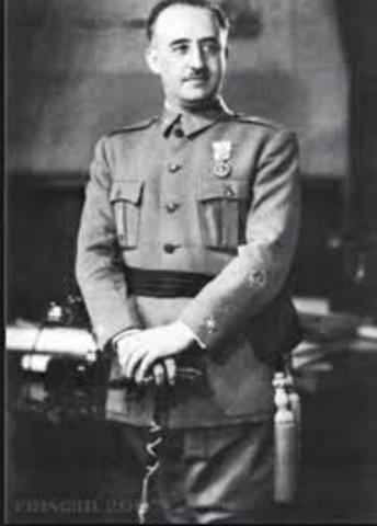 El nombramiento de Francisco Franco como Generalísimo.