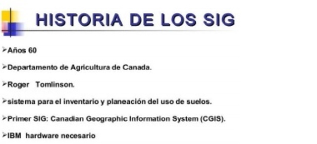 MLMIS Fue creado otro SIG