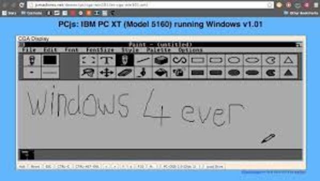 Primera versión de Windows