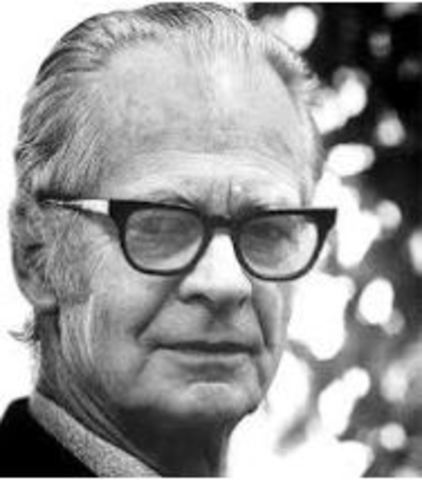 Conductismo Operante FREDERIC SKINNER (1904 - 1990)