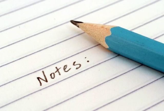 Notebooks and Pencils