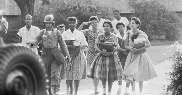 Eisenhower Sends Federal Troops