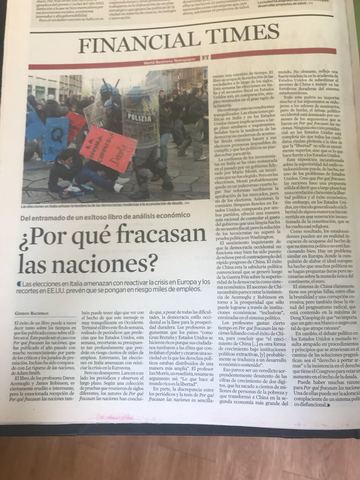 ¿Por qué fracasan las naciones?