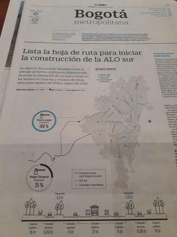 Lista la hoja de ruta para iniciar la construcción  de la ALÓ sur.