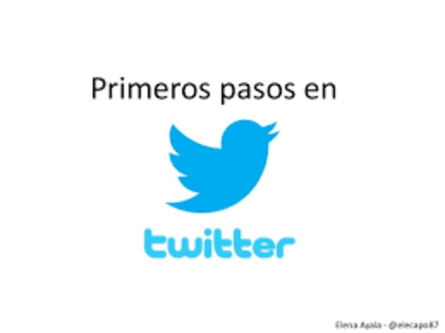 Creación de Twitter