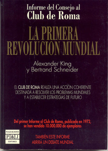 Club de Roma publica informe