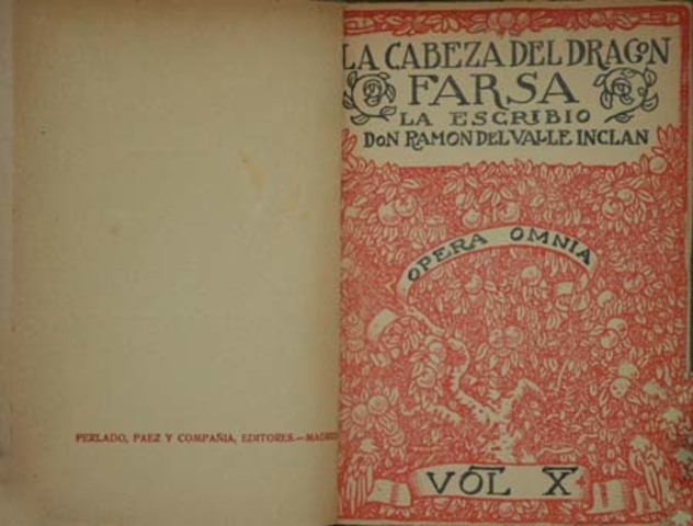 Farsa infantil de la cabeza de dragón, Valle Inclán