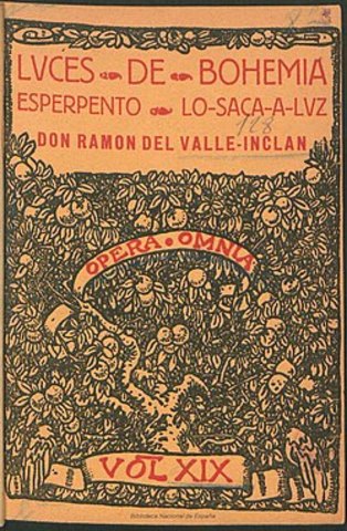 Luces de bohemia, Valle Inclán
