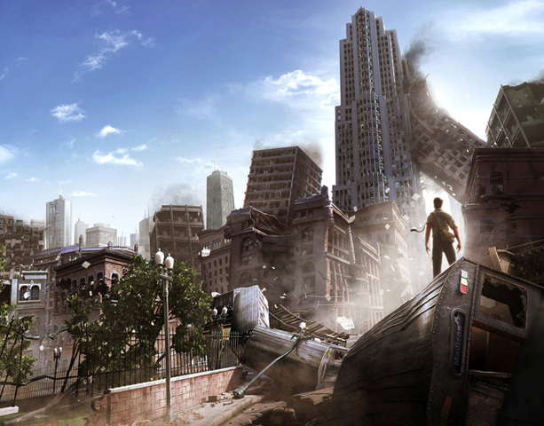 Una ciutat destruïda