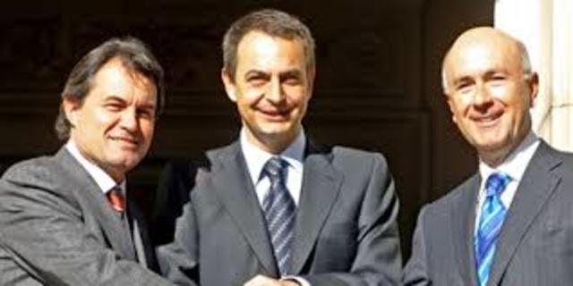 El pacte Mas-Zapatero, la primera retallada de l'Estatut