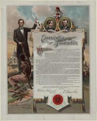 Introduction of the Emancipation Proclamation