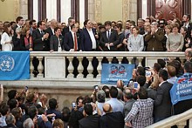 Moció de declaració d'independència de Catalunya[