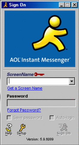 First AOL Buddy List