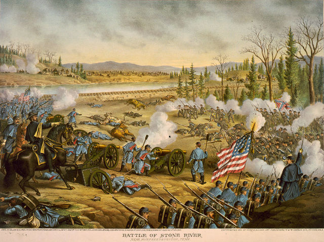 Battle of Stones River and West Virginia Admitted to Union