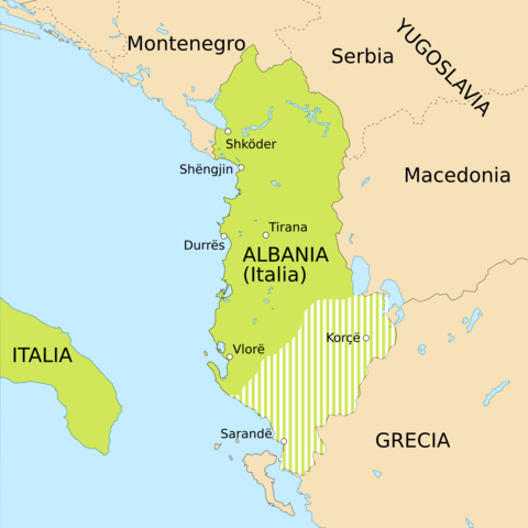 Italia invade Albania