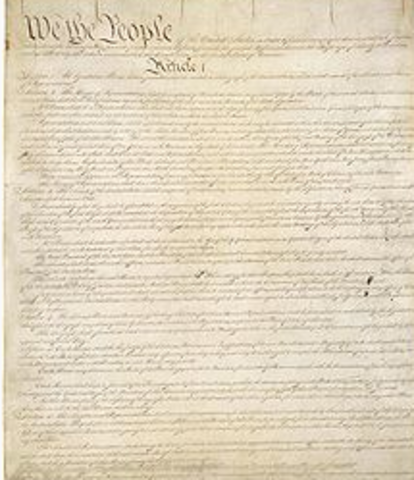 Ratification by nine states guarantees a new government under the Constitution