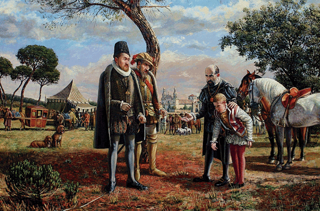 Carles arriva a Flandes