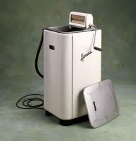 The First Washing Machine