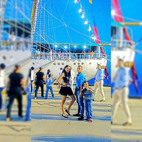 la vez que recogimos a tu papa cuando llego