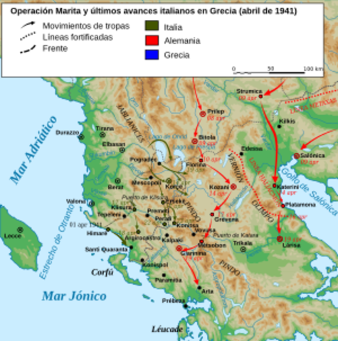 Invasión italiana de Grecia