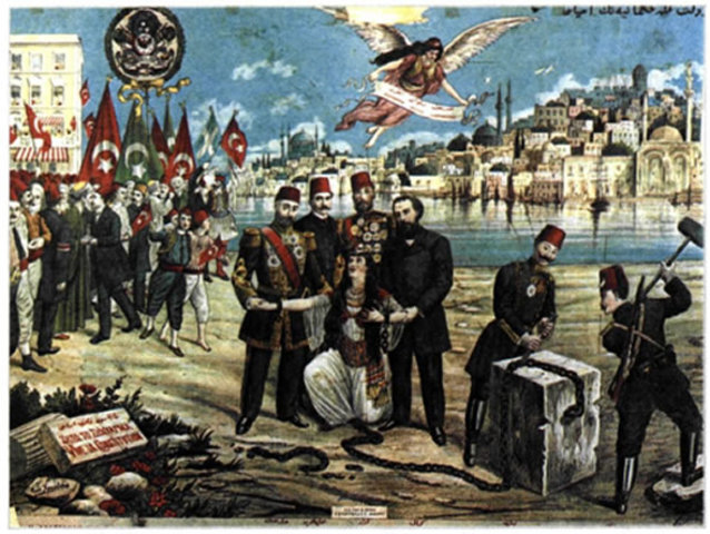 1908 - Επανάσταση των Νεοτούρκων - Προνομιακό Ζήτημα