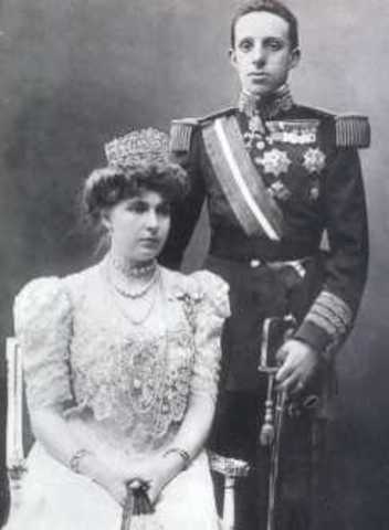 BODA DE ALFONSO XII Y MARIA CRISTINA